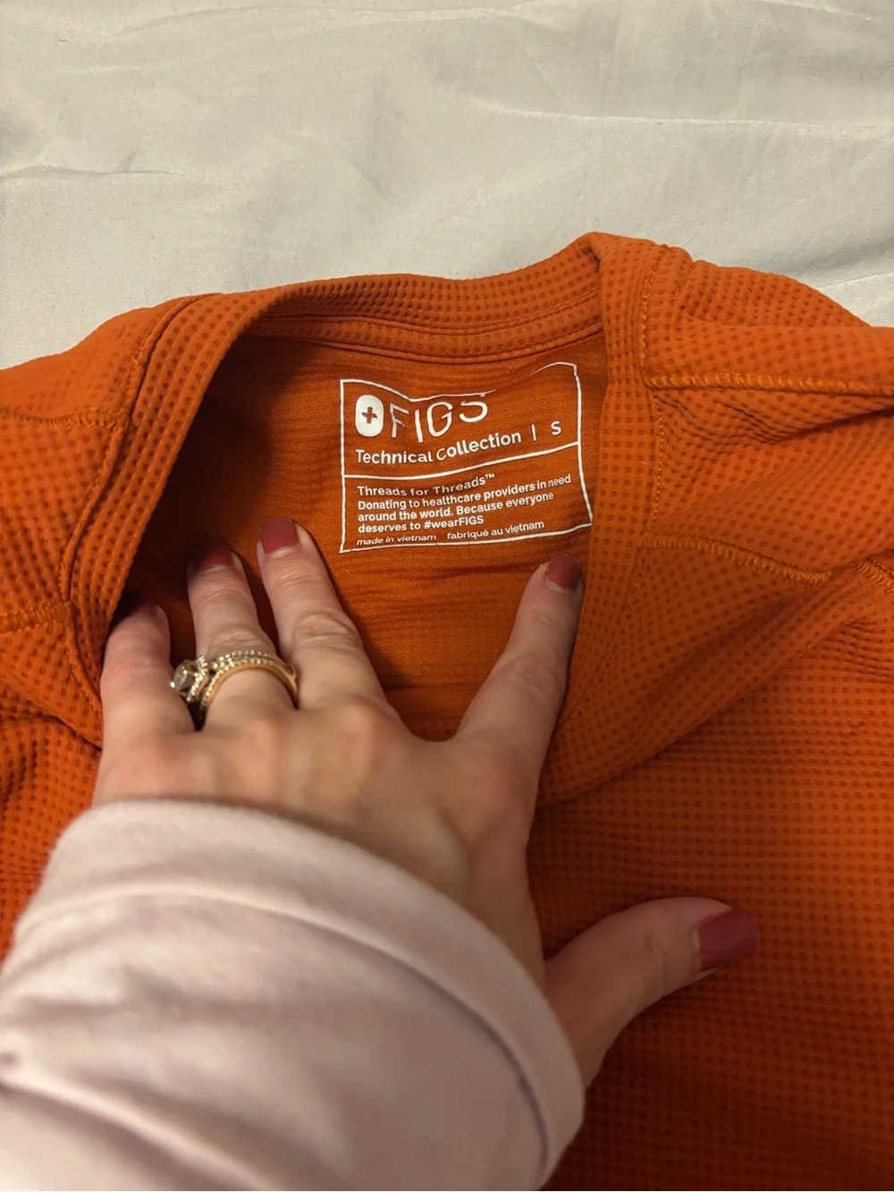 Figs rust undershirt - Picture 3 of 3